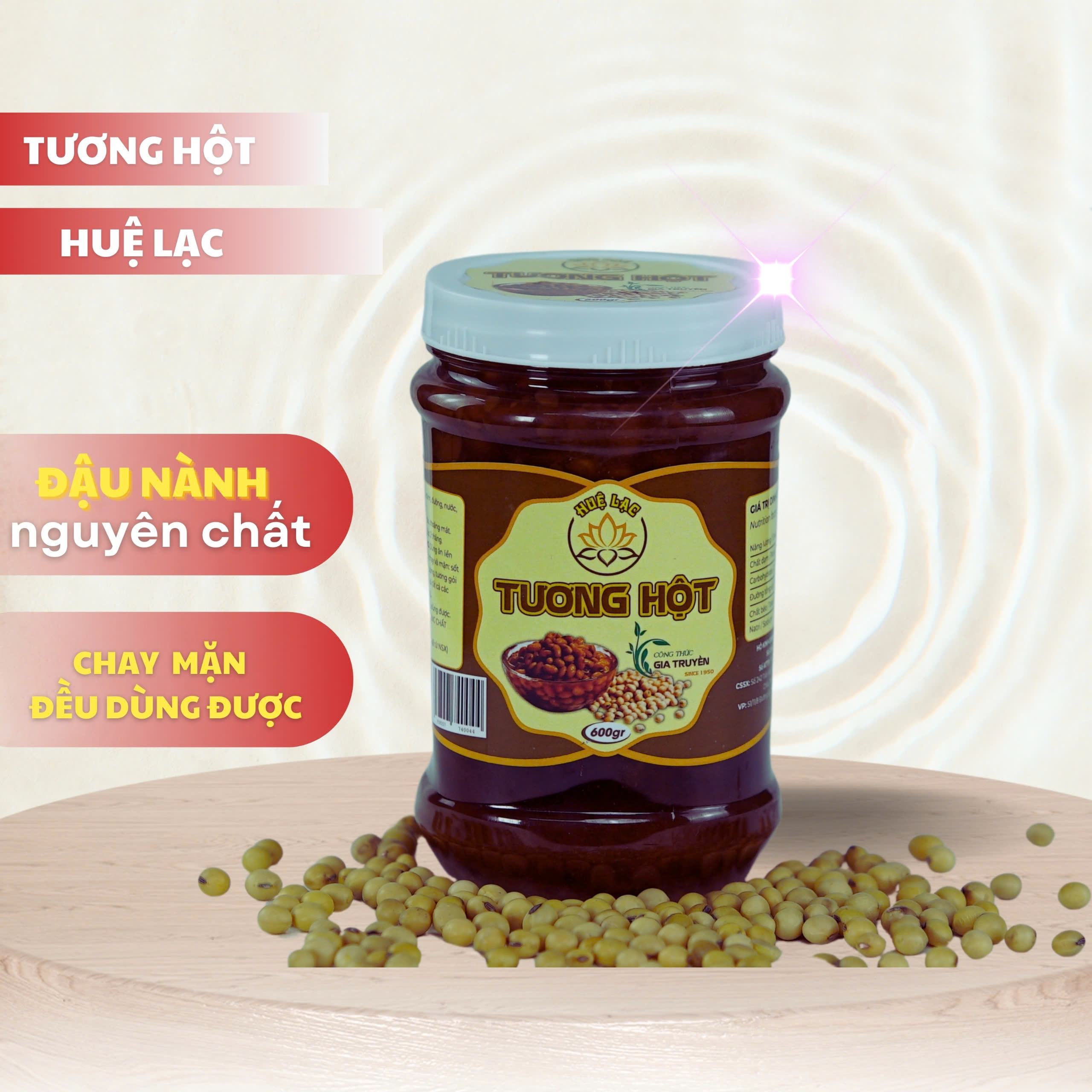 Tương Hột Cao Cấp Huệ Lạc 600gr